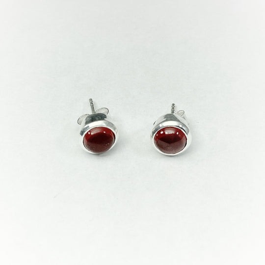 Garnet Stud Earrings