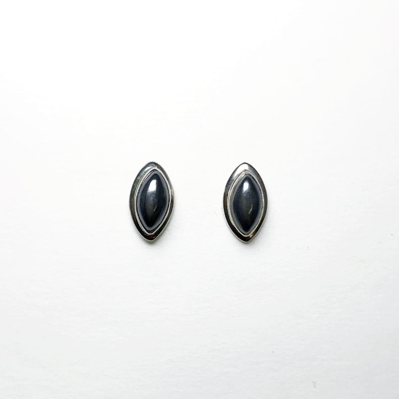 Hematite Stud Earrings