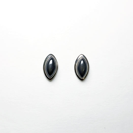 Hematite Stud Earrings