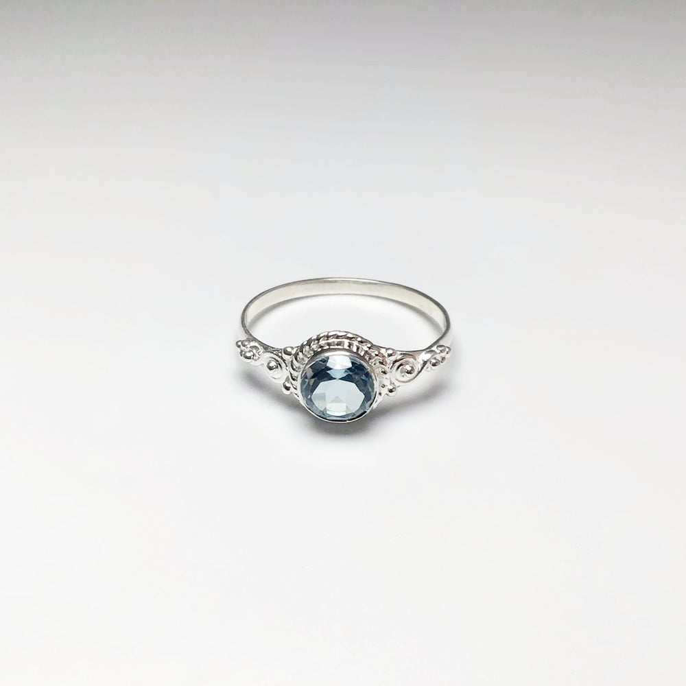 Blue Topaz Ring