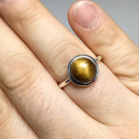 Tiger Eye Ring