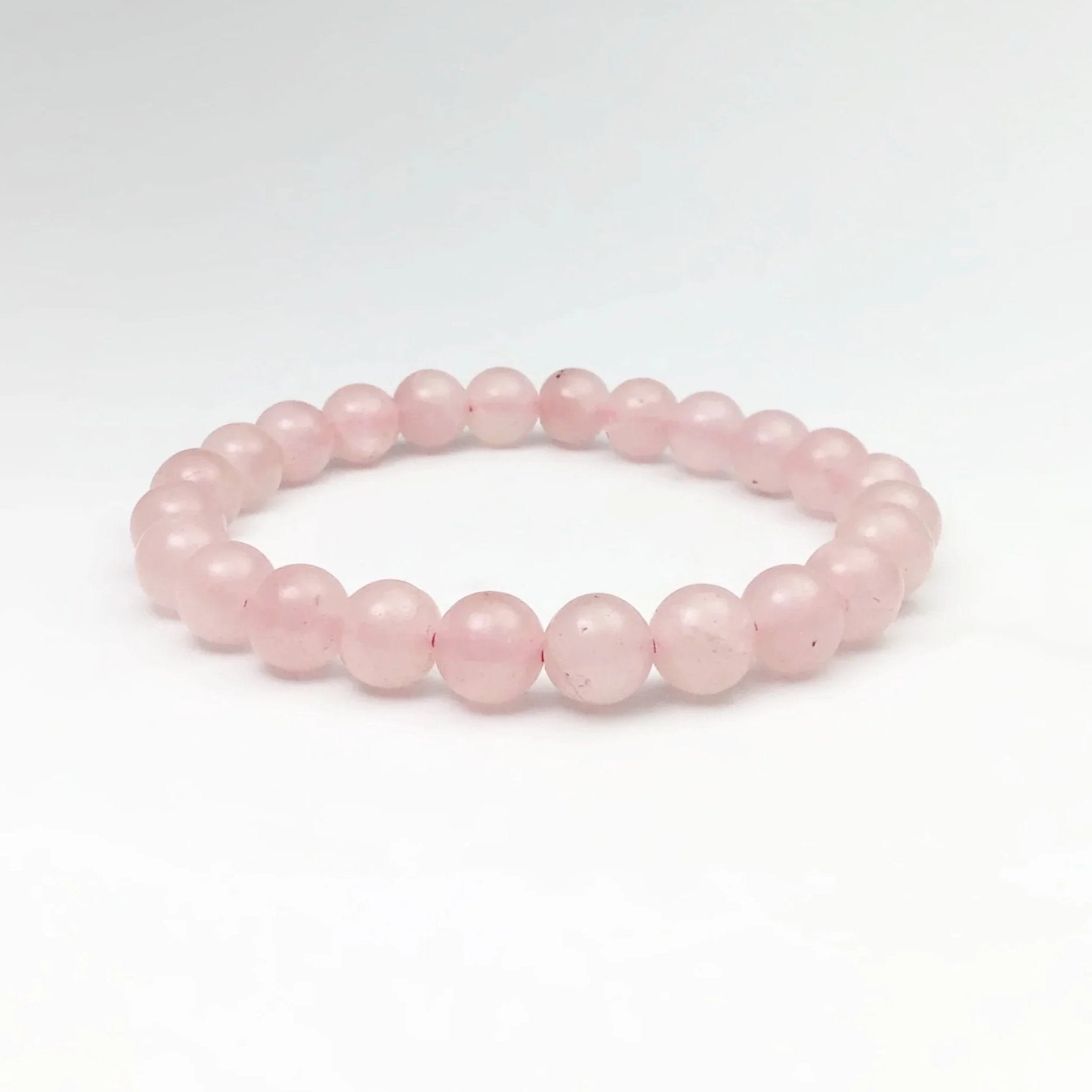 Rose Quartz Beaded Bracelet