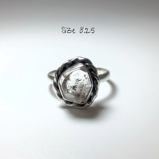 Herkimer Diamond Ring