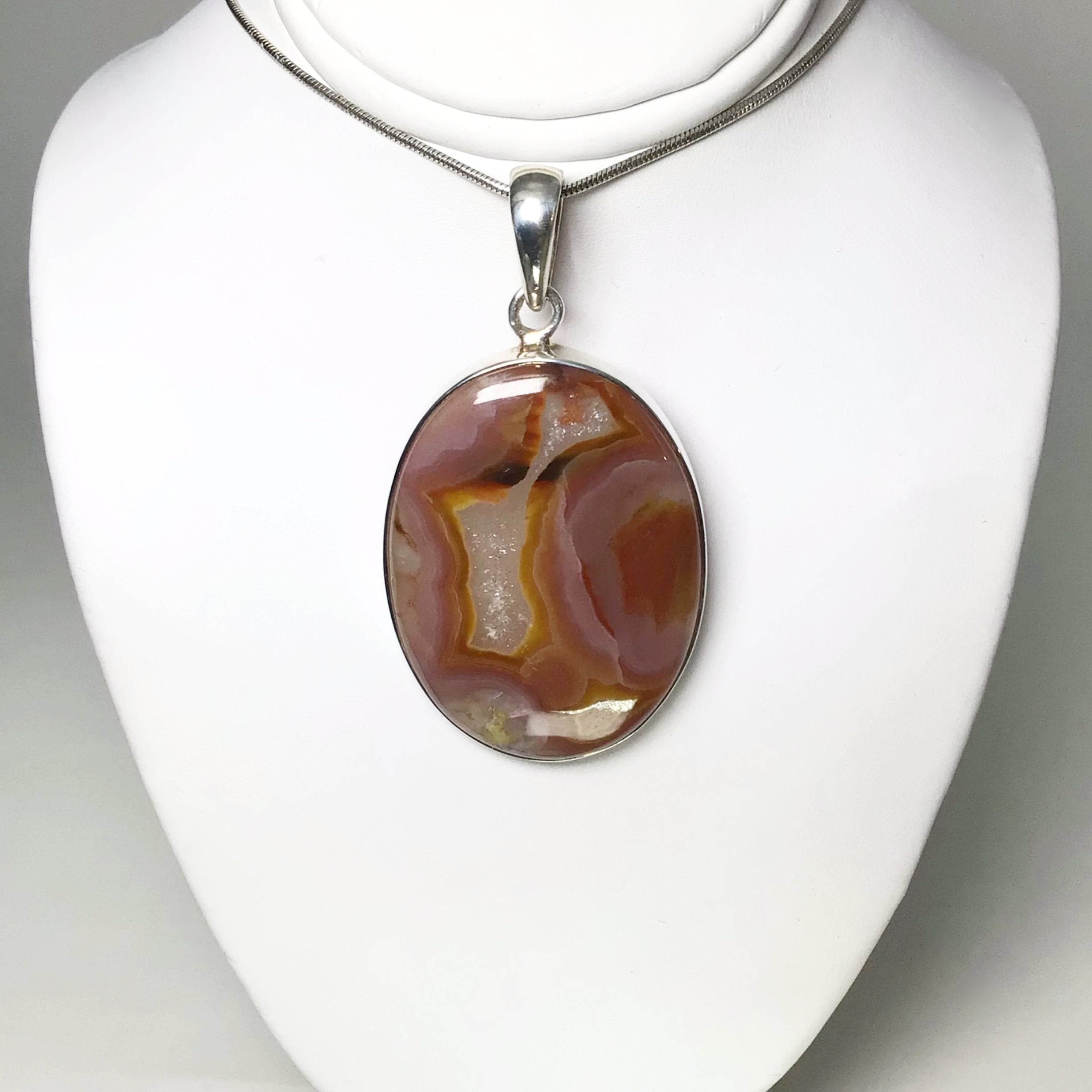 Laguna Agate Pendant