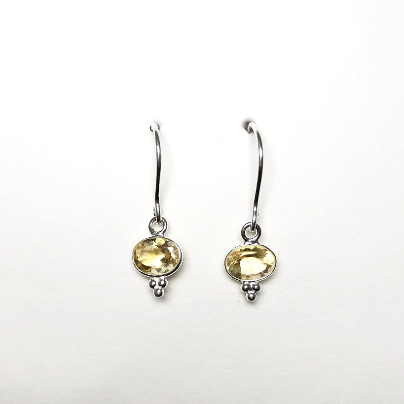 Citrine Dangle Earrings