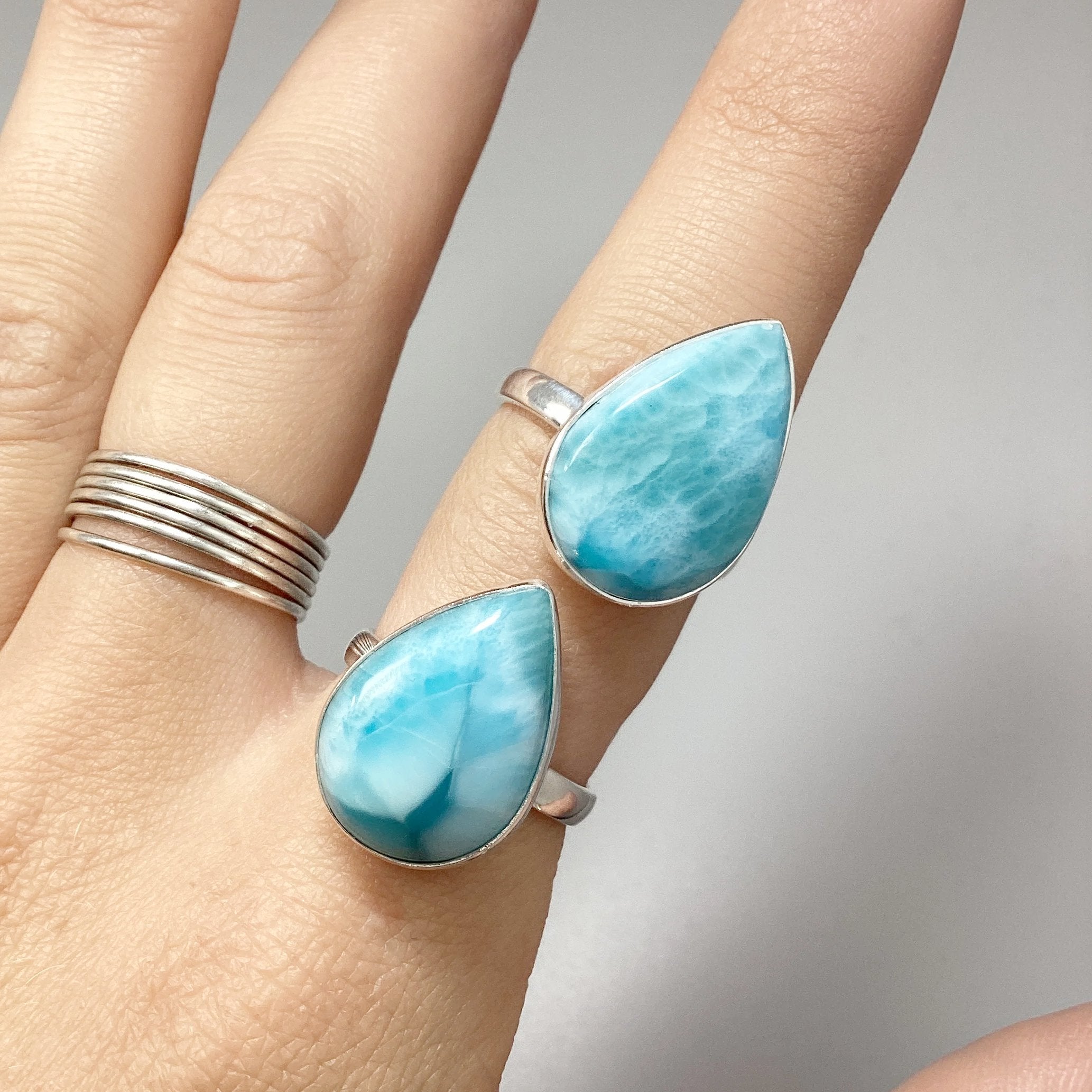 Larimar Ring at $159 Each