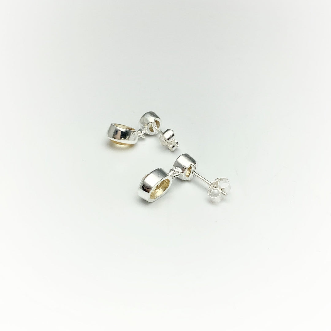 Citrine Stud Earrings