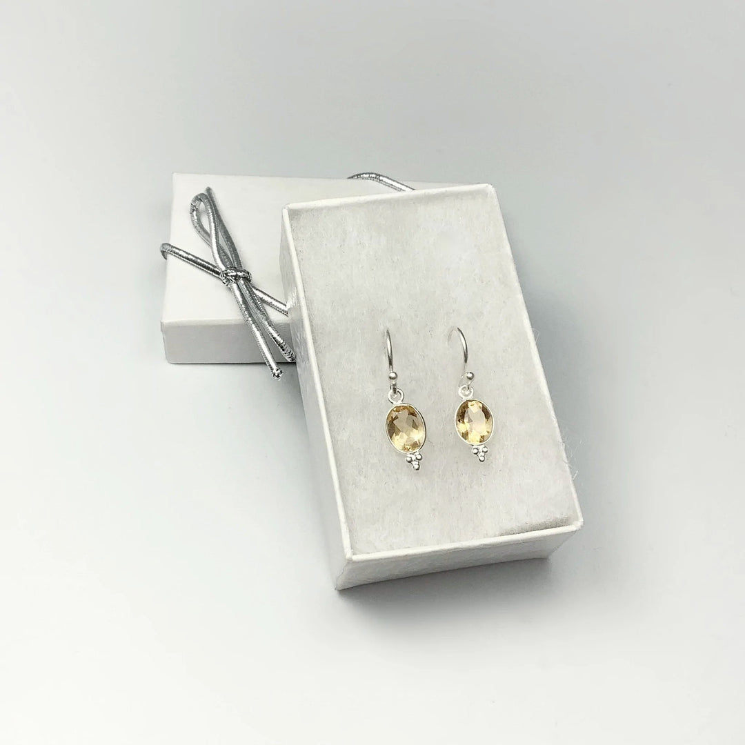 Citrine Dangle Earrings