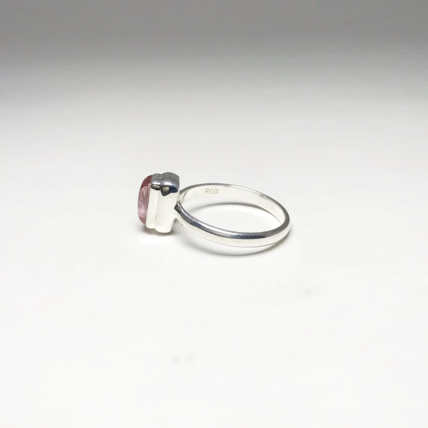 Pink Tourmaline Ring