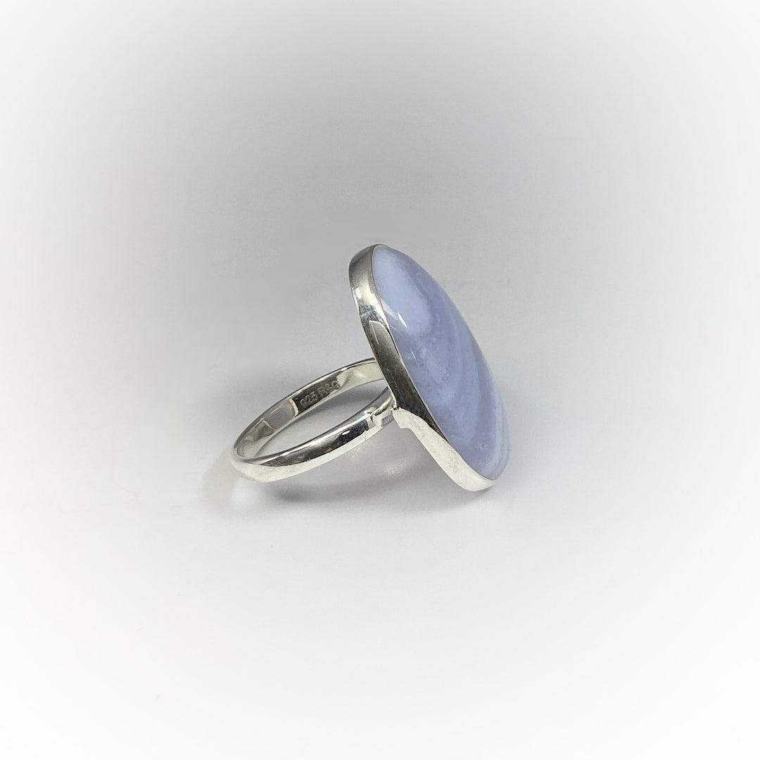 Blue Lace Agate Ring