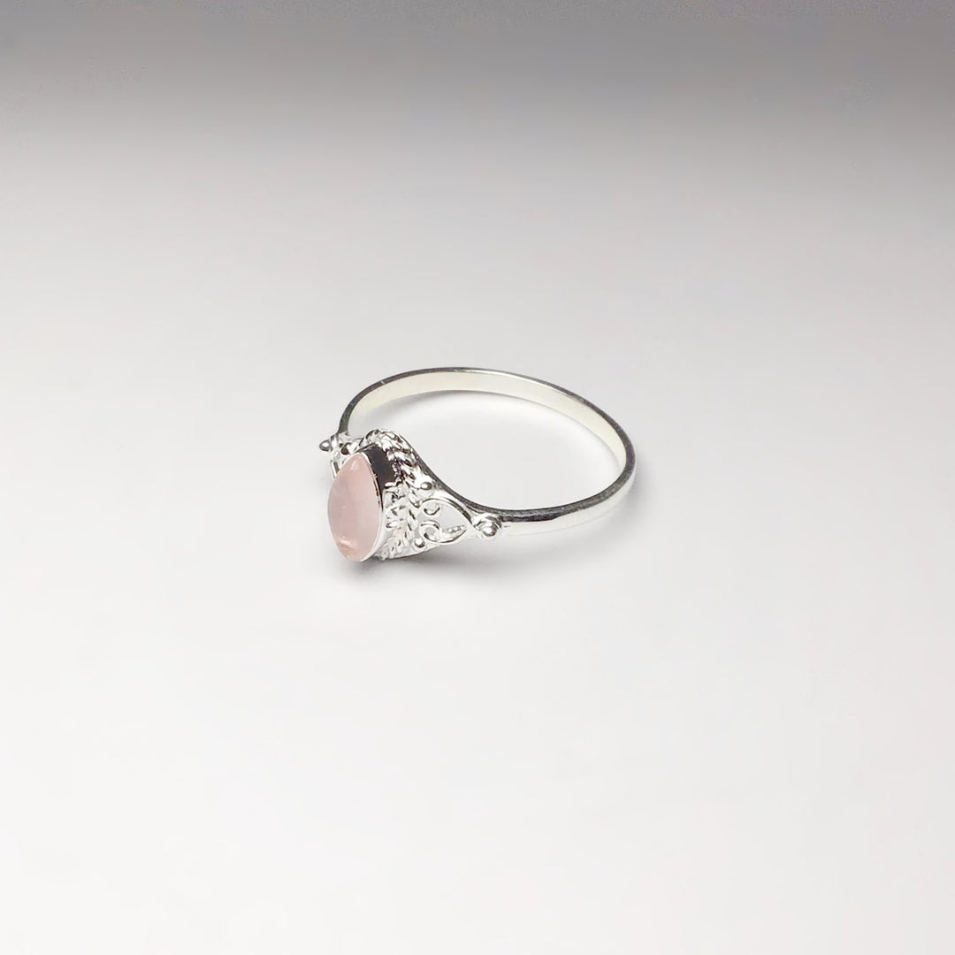 Rose Quartz Ring