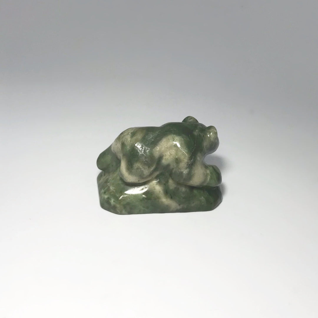 BC Jade Bear Carving