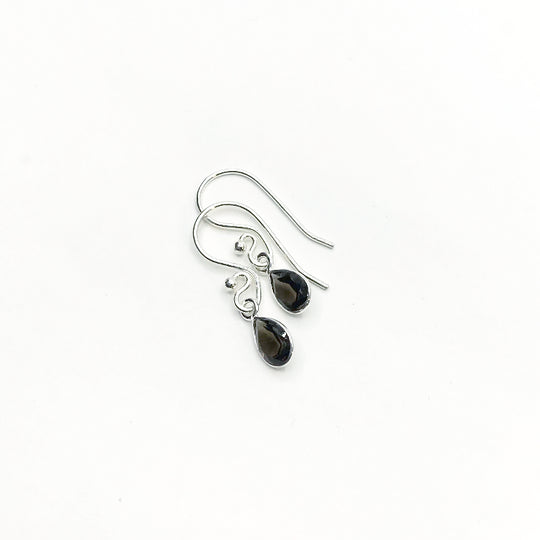 Smoky Quartz Dangle Earrings