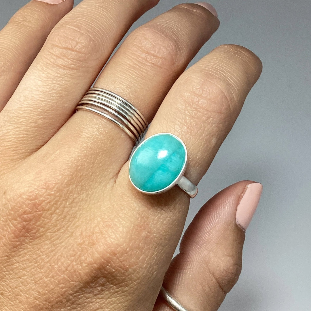 Amazonite Ring