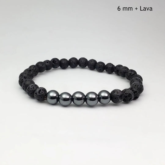 Hematite Beaded Bracelet