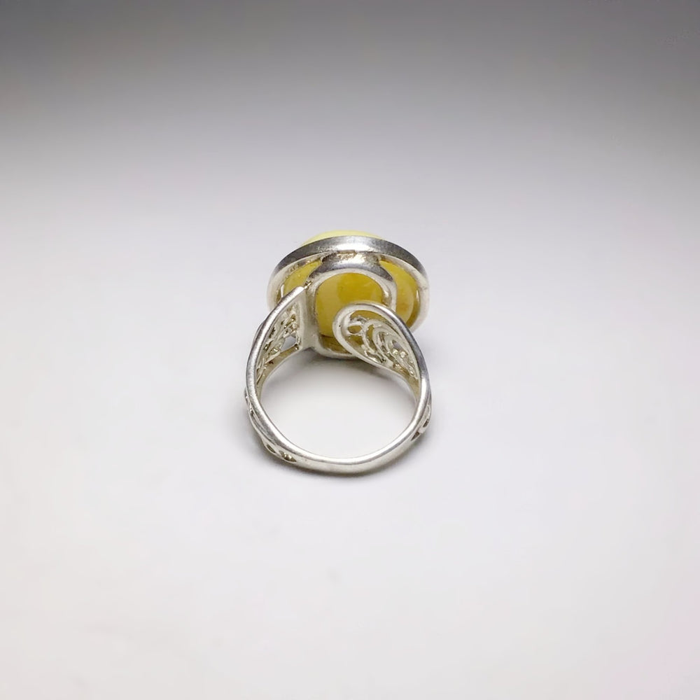 Butterscotch Amber Ring