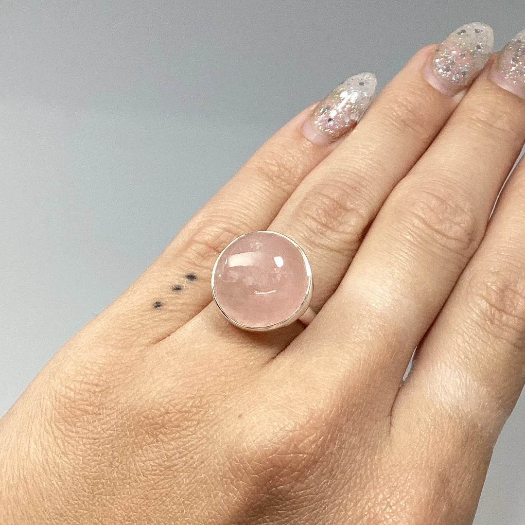 Rose Quartz Ring