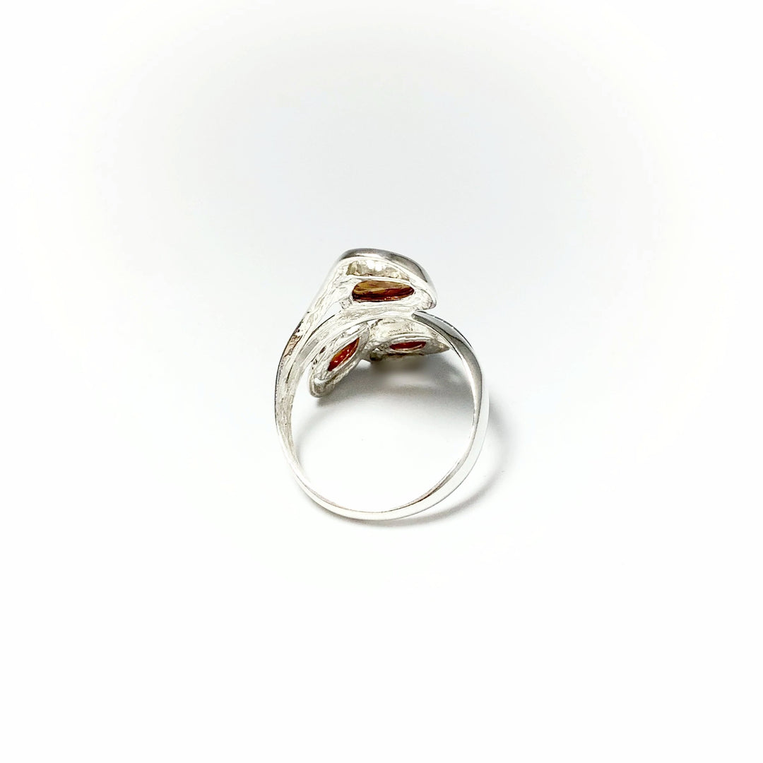 Cognac Amber Ring