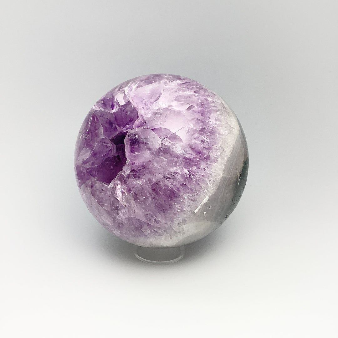 Amethyst Geode Sphere