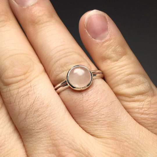 Rose Quartz Ring