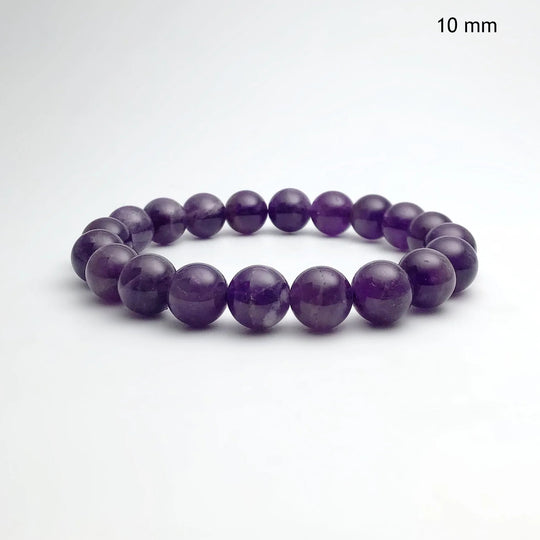 Amethyst Beaded Bracelet