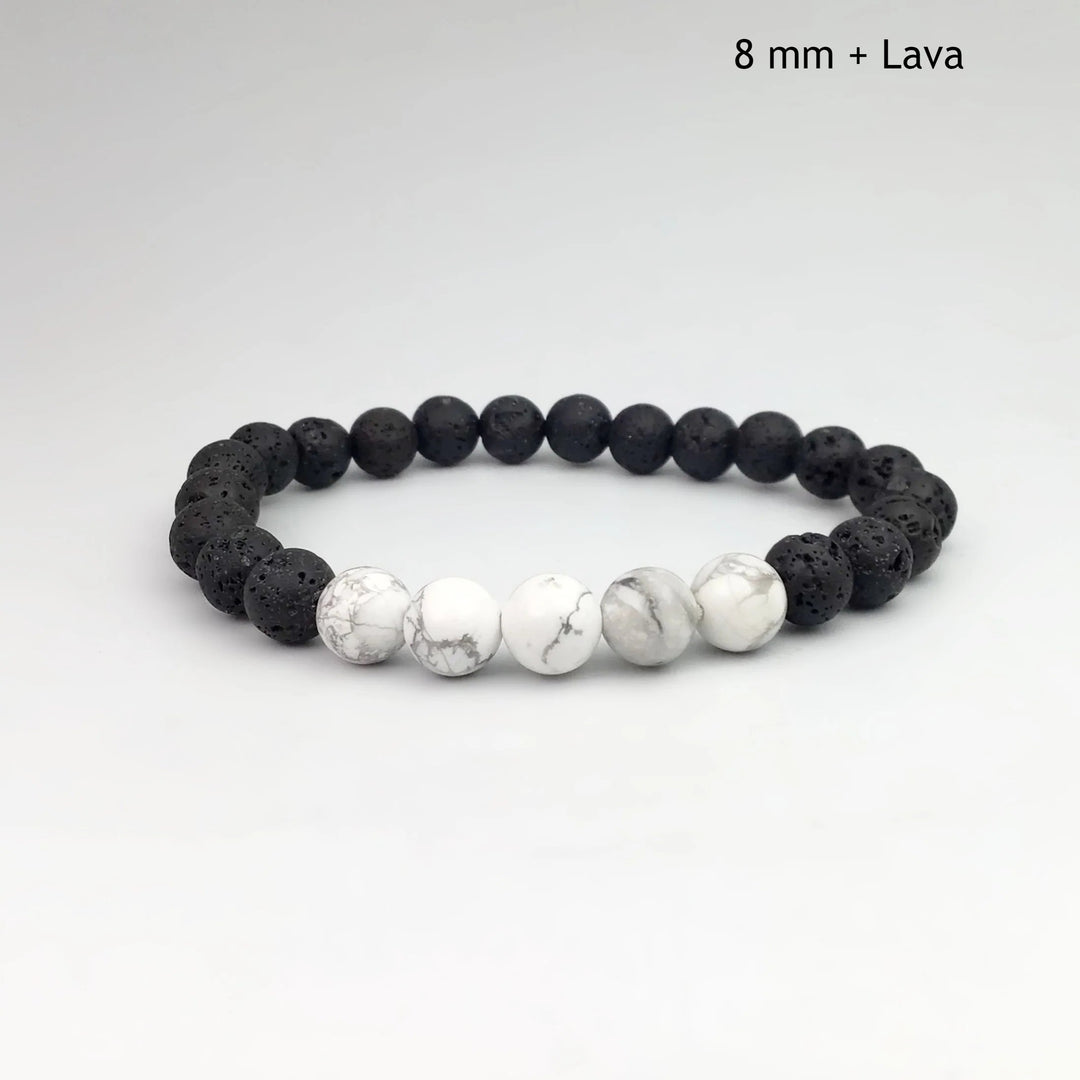 Howlite Beaded Bracelet