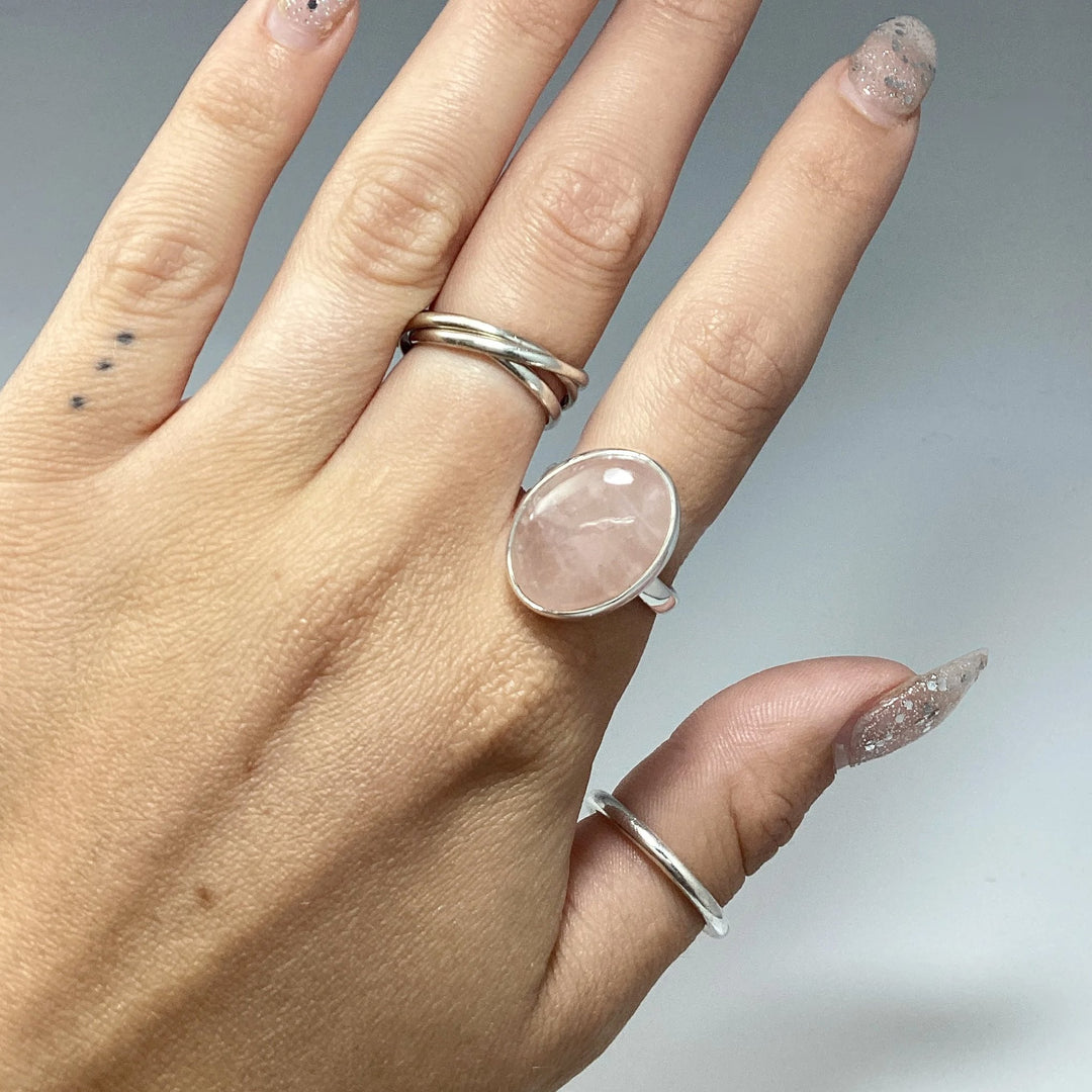 Rose Quartz Ring