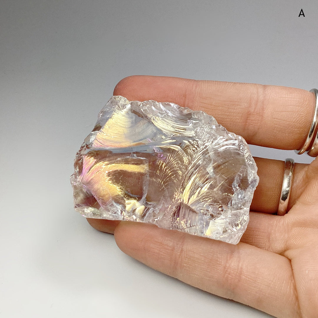 Opalescent Quartz Rough Chunk