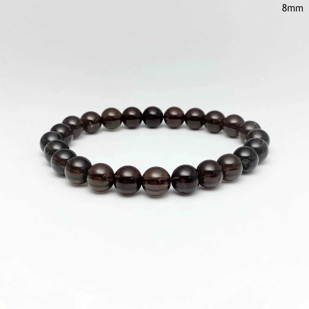 Smoky Quartz Beaded Bracelet