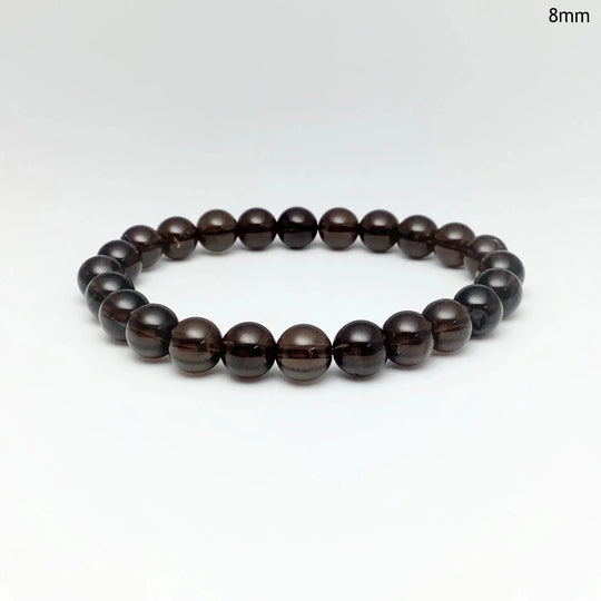 Smoky Quartz Beaded Bracelet