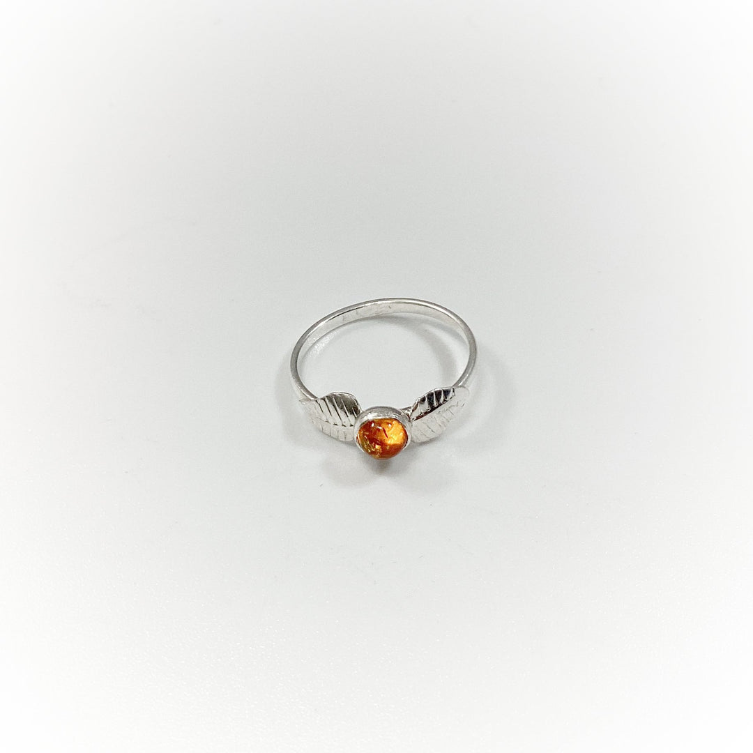 Cognac Amber Ring