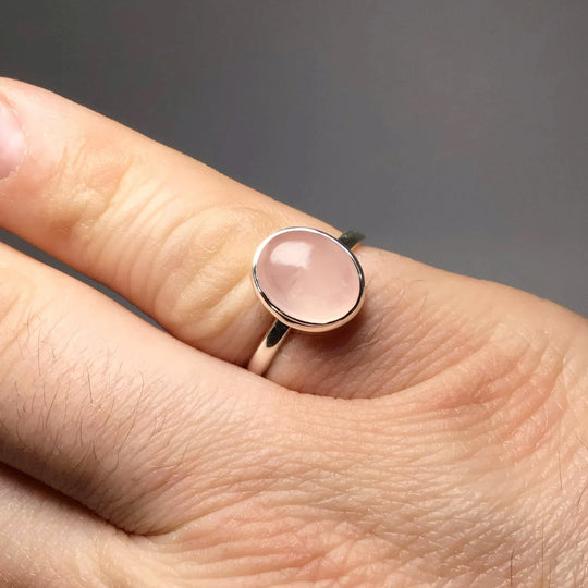 Rose Quartz Ring