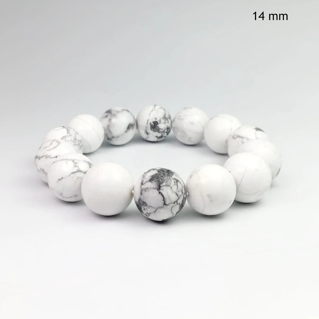 Howlite Beaded Bracelet