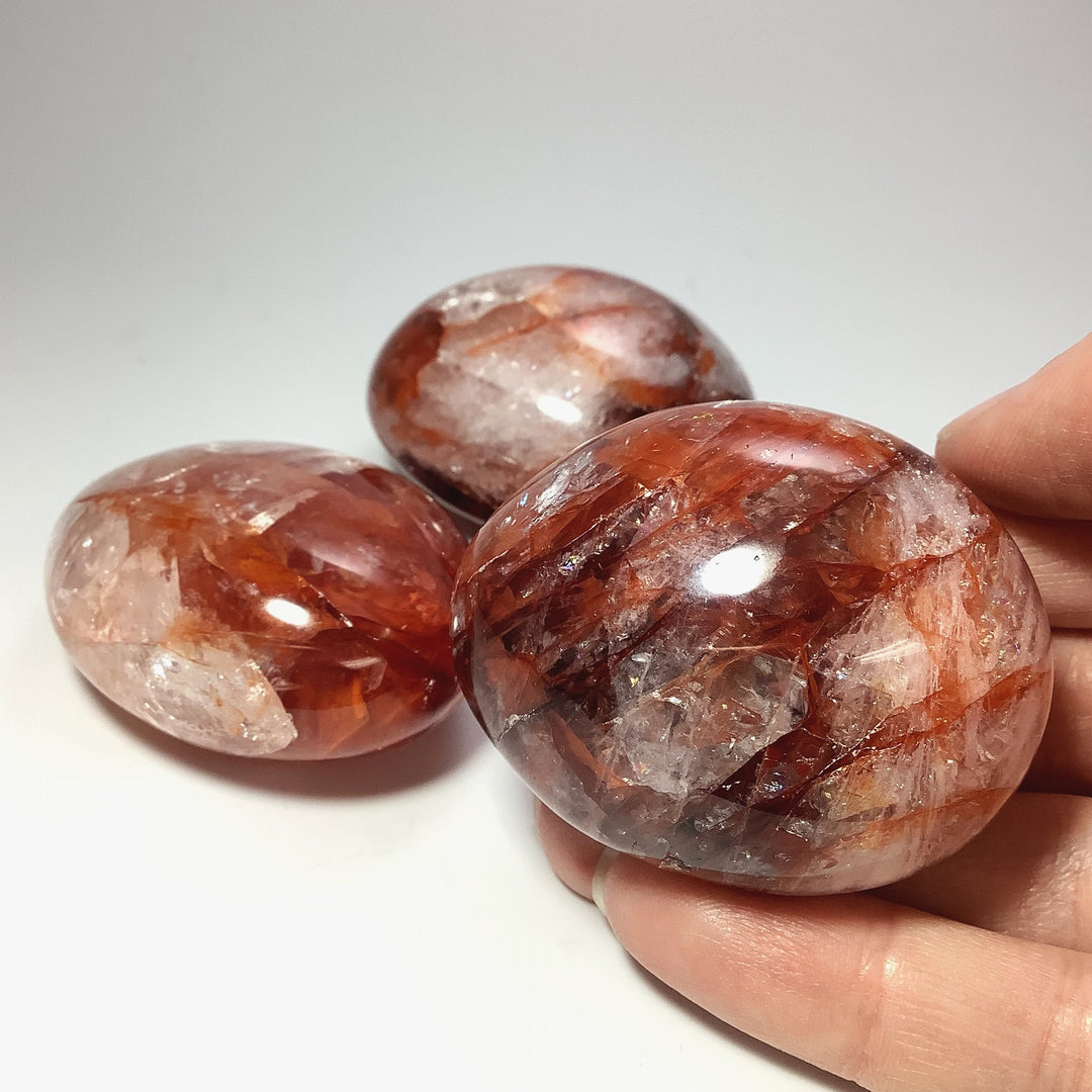 Red Hematoid Quartz Tumble