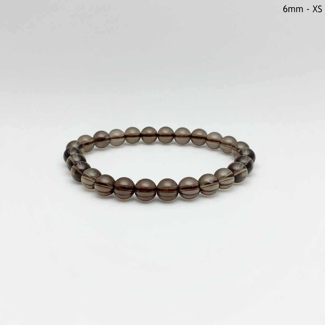 Smoky Quartz Beaded Bracelet