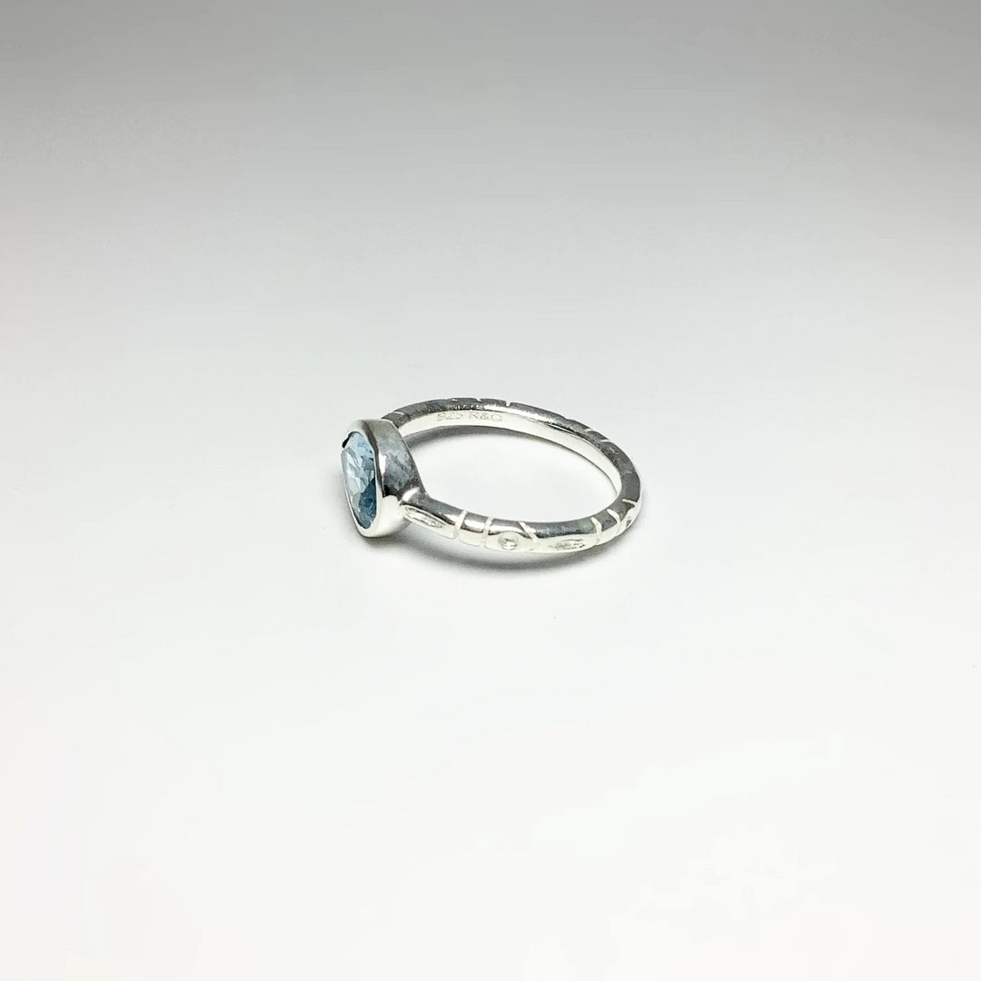 Blue Topaz Ring