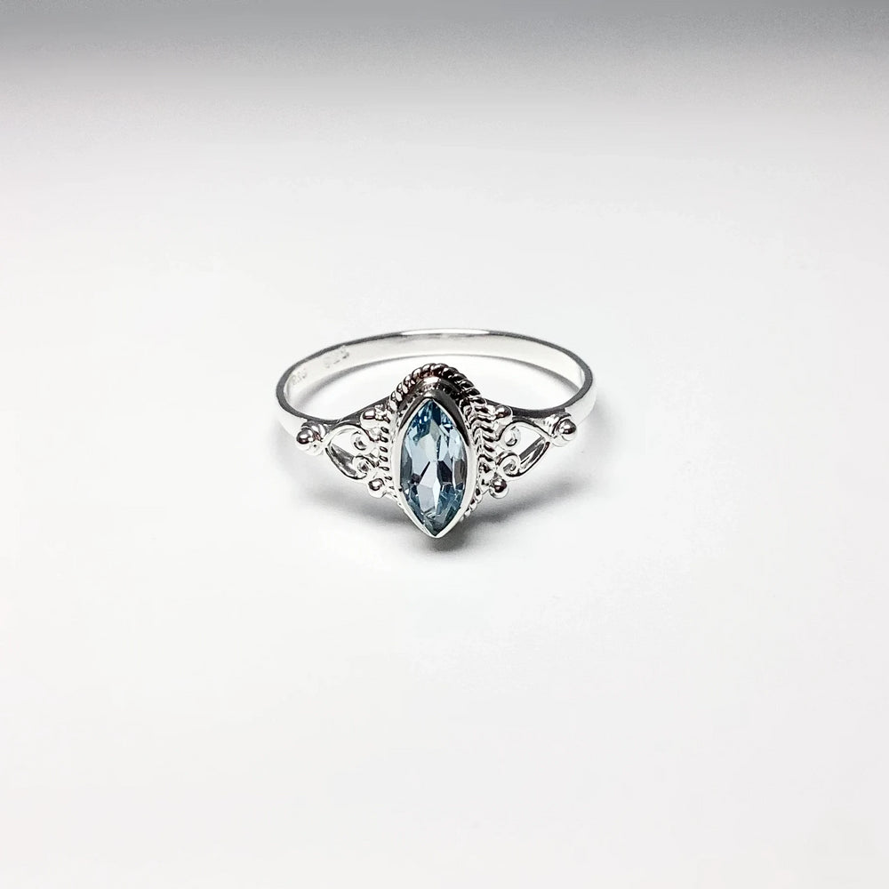 Blue Topaz Ring