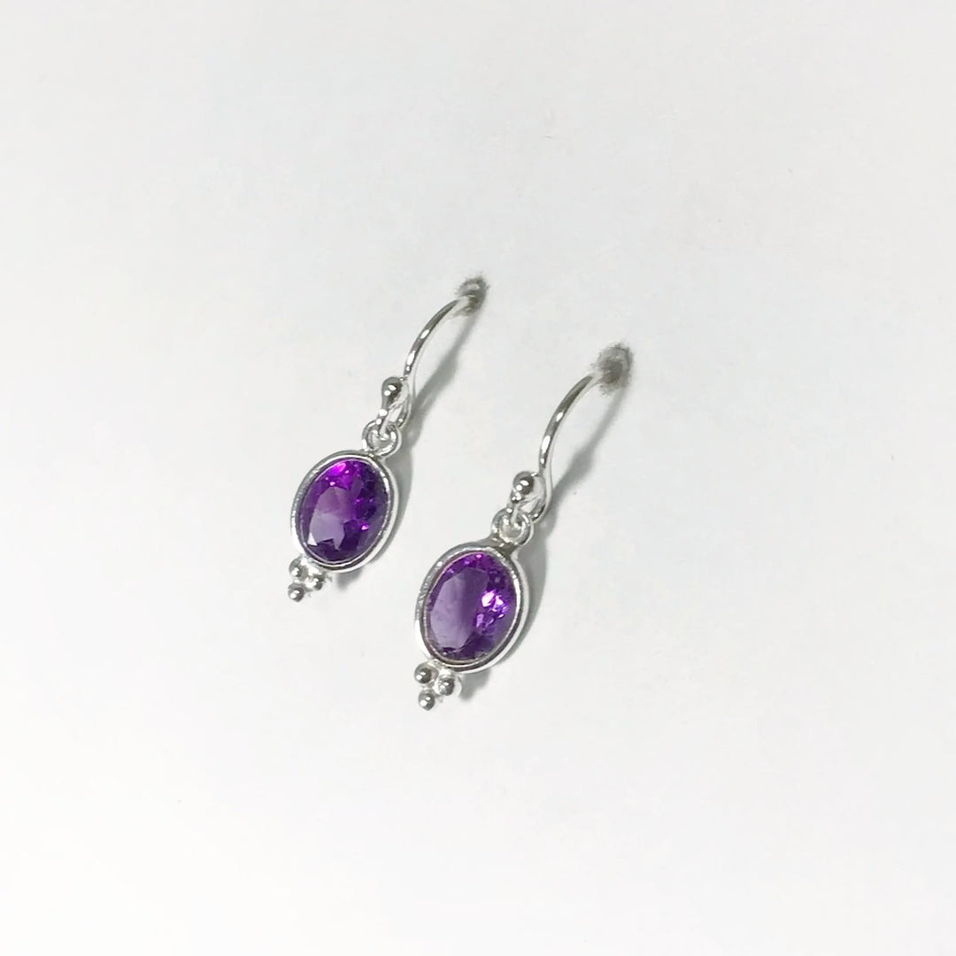 Amethyst Dangle Earrings