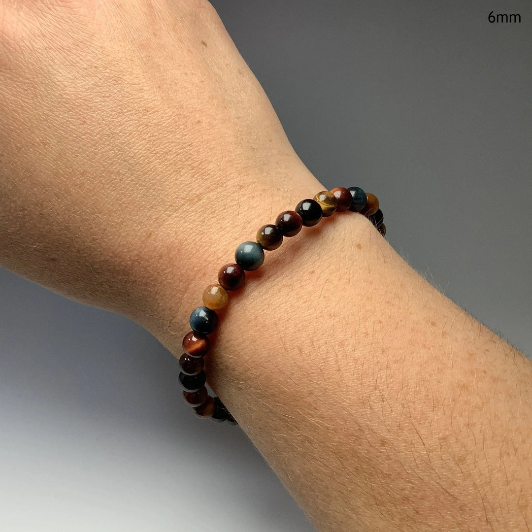 Mixed Tiger Eye Beaded Bracelet