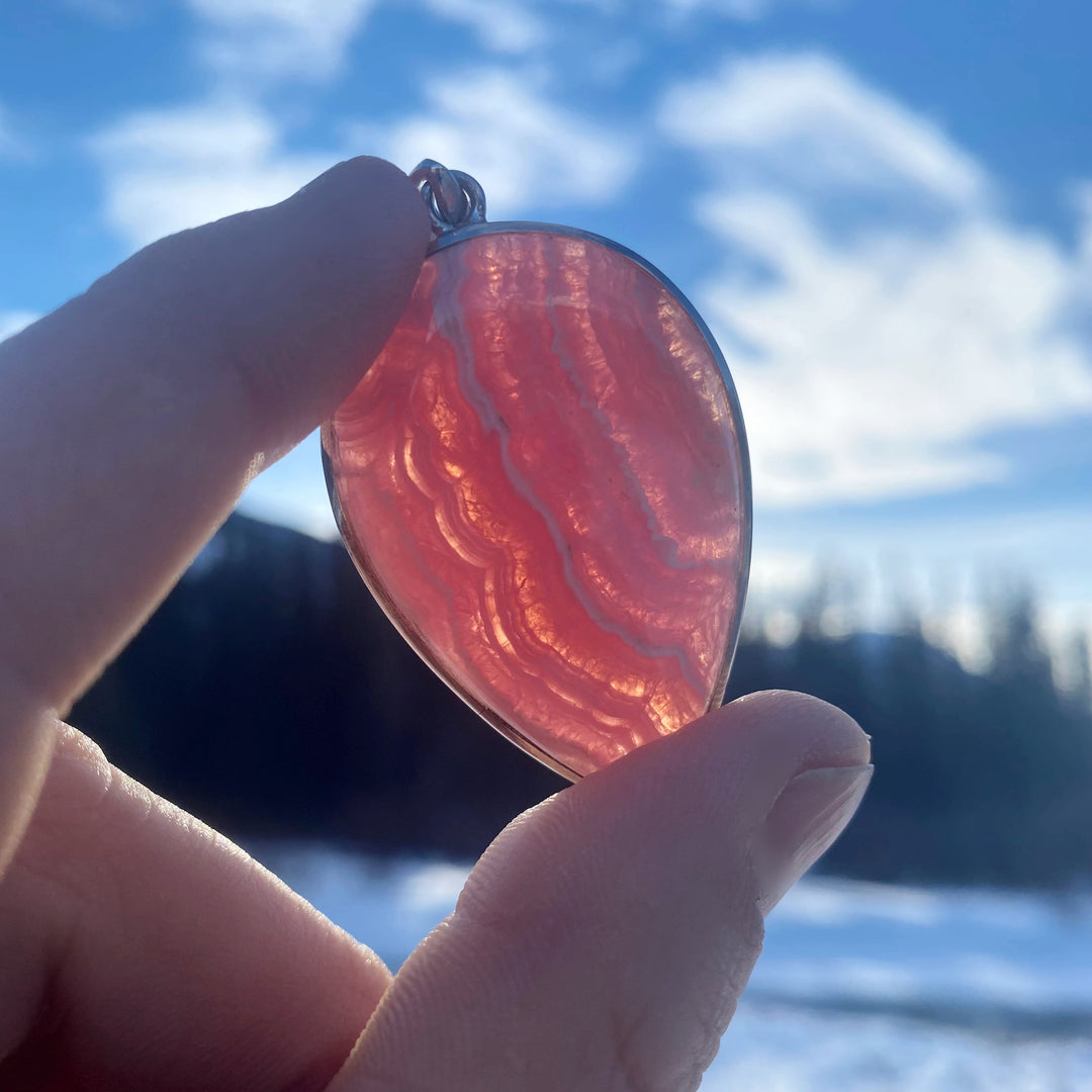 Rhodocrosite Pendant