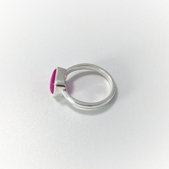 Pink Jade Ring