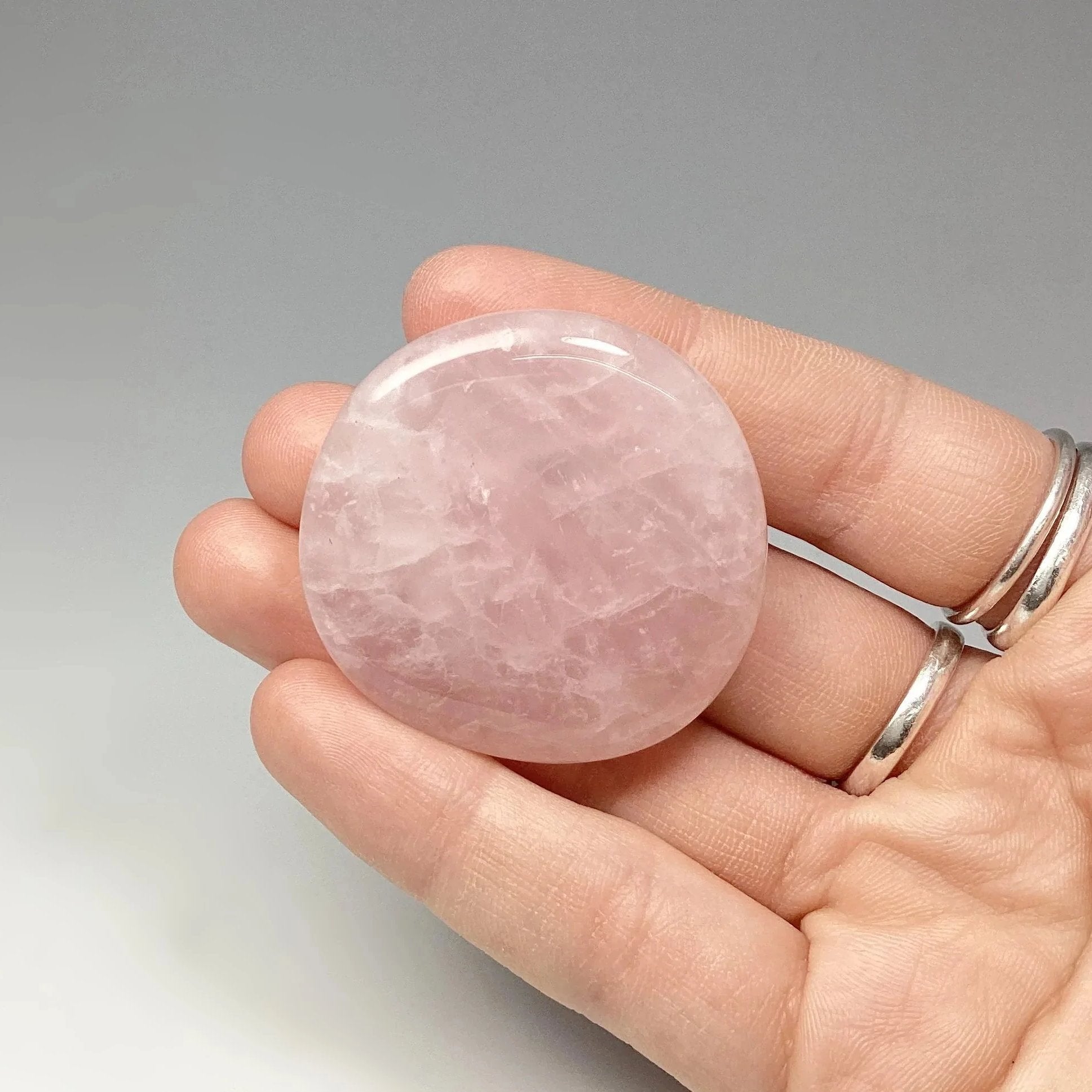 Rose Quartz Touch Stone