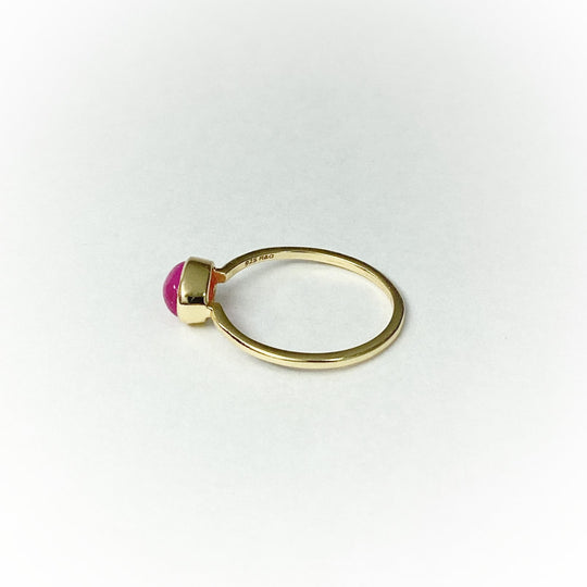 Pink Jade Ring