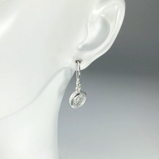 Quartz Dangle Earrings