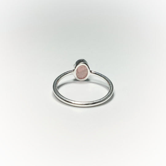 Raw Rose Quartz Ring