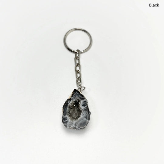 Geode Keychain