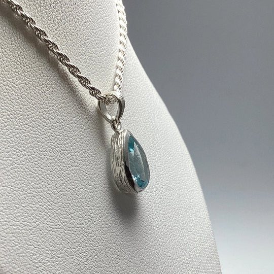 Blue Topaz Pendant