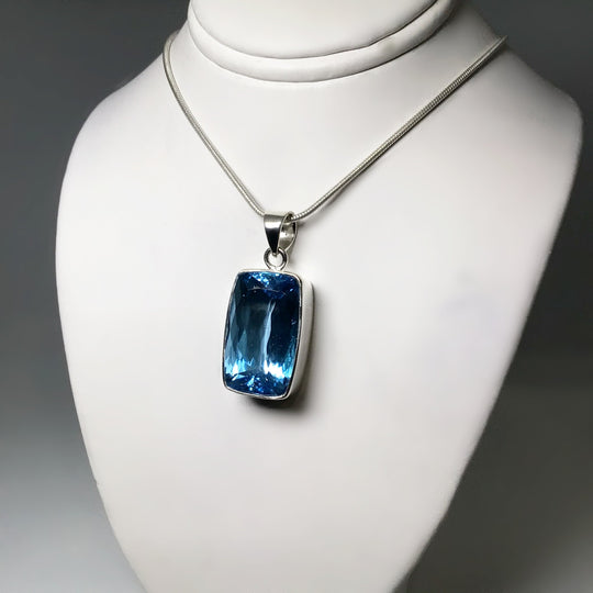 London Blue Topaz Pendant