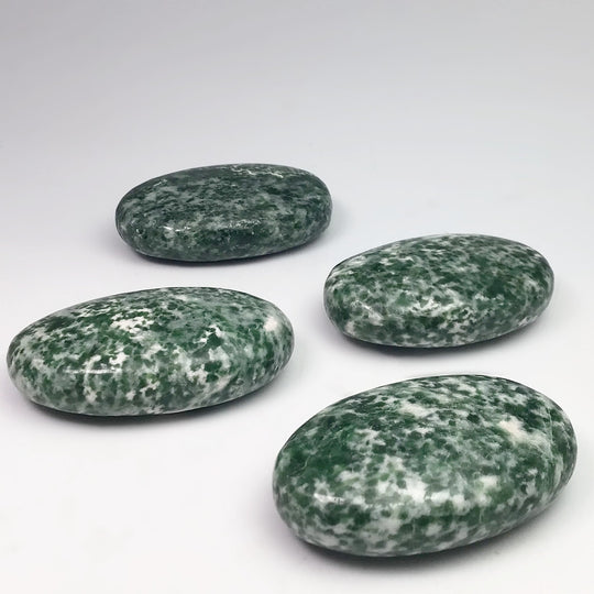 Green Dot Jade Gratitude Stone