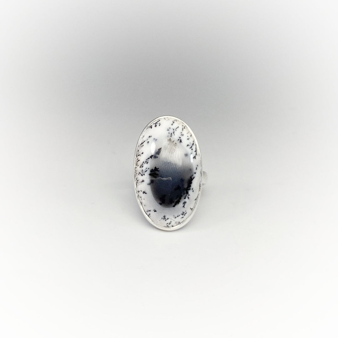 Dendritic Opal Ring